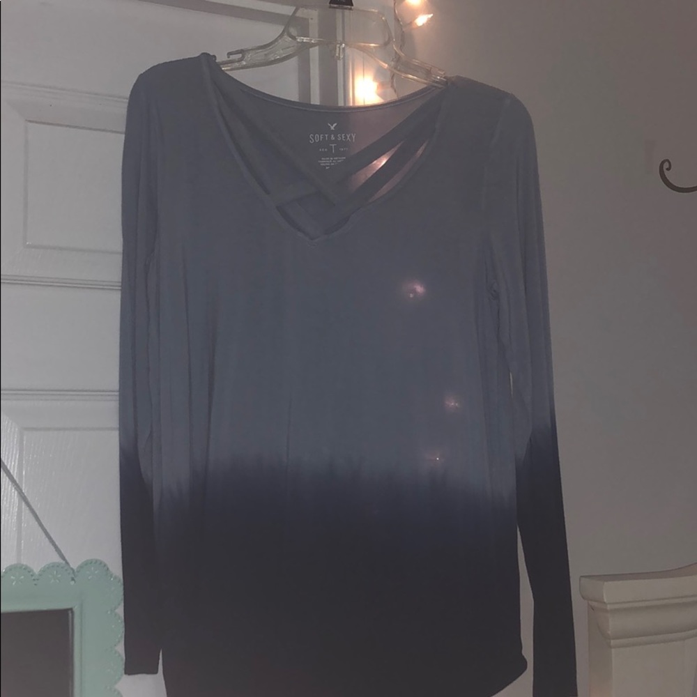 american eagle shirt long sleeve